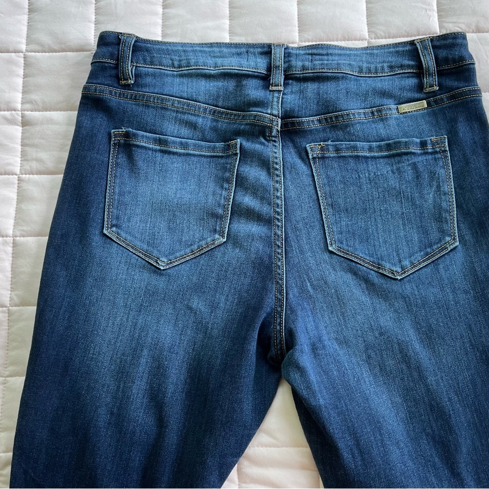 KanCan Curvy Dark Wash Curvy Denim Jeans Estillo Size 13/30 - Picture 6 of 16
